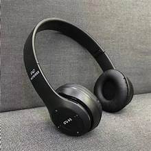 Wireless Headphones, P47 Bluetooth Foldable Headset with Microphone Support FM Radio TF for PC TV Smart Phones & Tablets Etc